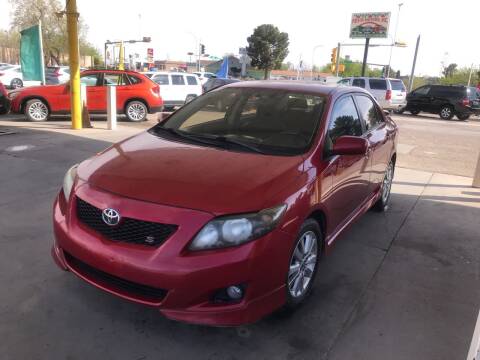 2010 Toyota Corolla for sale at Fiesta Motors Inc in Las Cruces NM