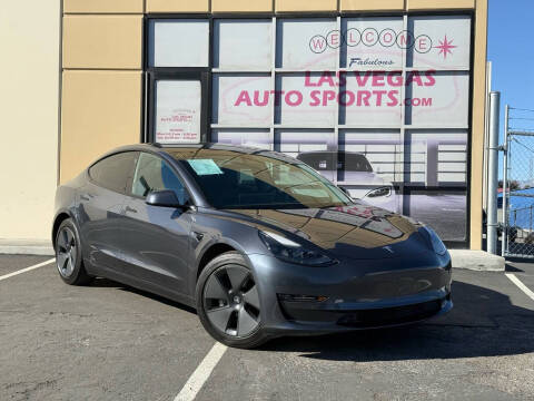 2022 Tesla Model 3 for sale at Las Vegas Auto Sports in Las Vegas NV