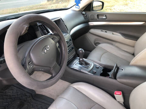 2012 Infiniti G25 Sedan for sale at U Can Ride Auto Mall LLC in Midland NC