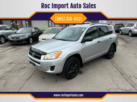 2010 Toyota RAV4 for sale at Roc Import Auto Sales in Rochester NY