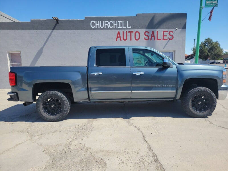 2014 Chevrolet Silverado 1500 for sale at CHURCHILL AUTO SALES in Fallon NV
