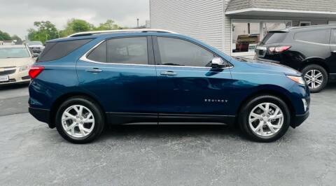 2020 Chevrolet Equinox for sale at BRADBURY AUTO SALES in Gibson City IL