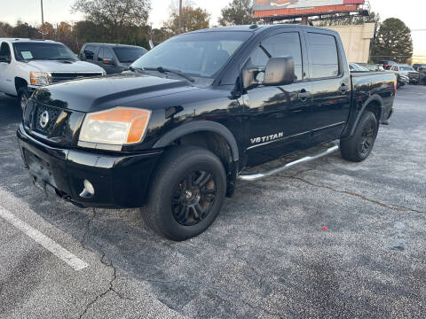 2010 Nissan Titan for sale at United Luxury Motors in Stone Mountain GA