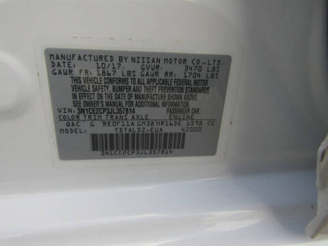 2018 Nissan Versa Note SV