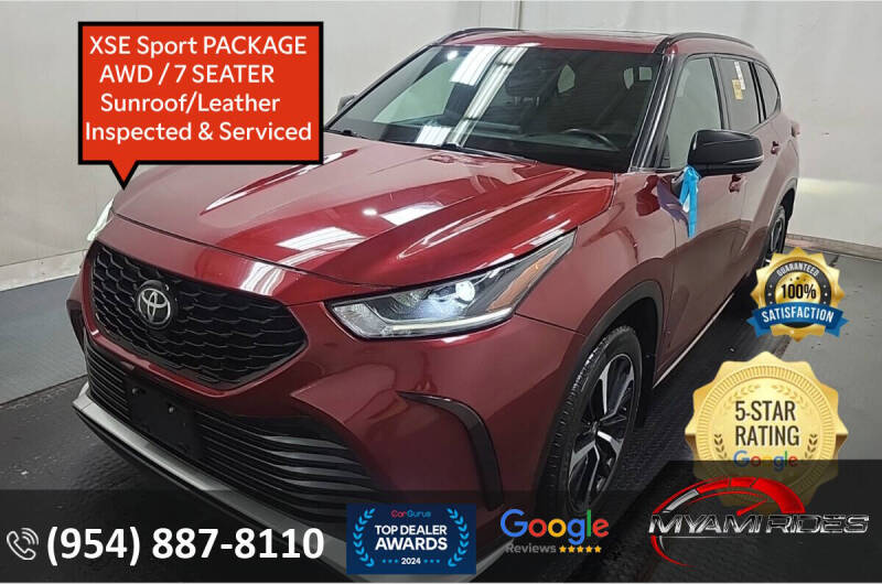 2021 Toyota Highlander XSE