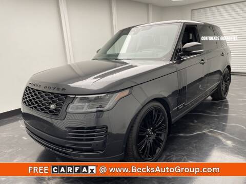 2021 Land Rover Range Rover for sale at Becks Auto Group in Mason OH