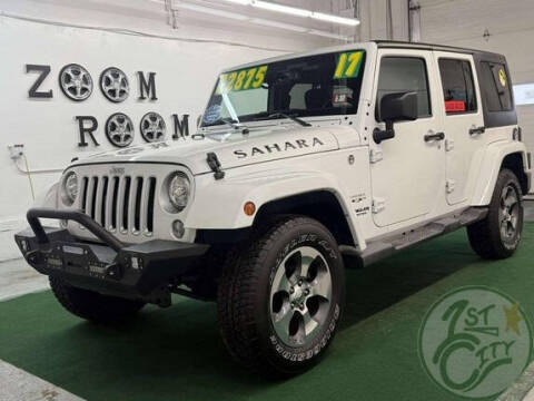 2017 Jeep Wrangler Unlimited for sale at First City Cars and Trucks in Rochester NH