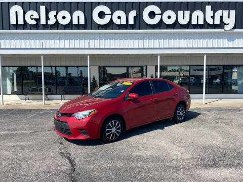 2014 Toyota Corolla for sale at Nelson Car Country in Bixby OK