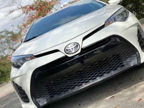 2017 Toyota Corolla for sale at HIGH PERFORMANCE MOTORS in Hollywood FL