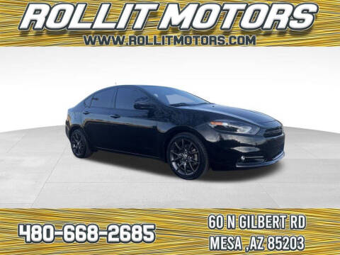 2016 Dodge Dart for sale at Rollit Motors in Mesa AZ