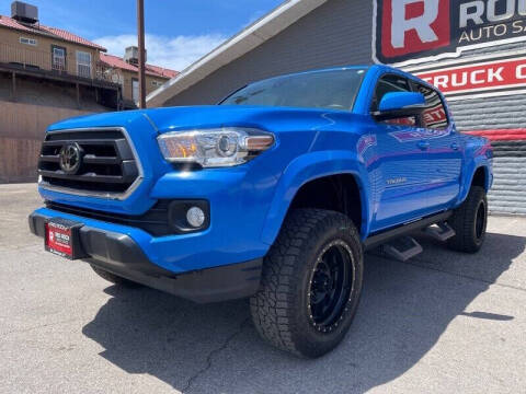 2021 Toyota Tacoma for sale at Red Rock Auto Sales in Saint George UT