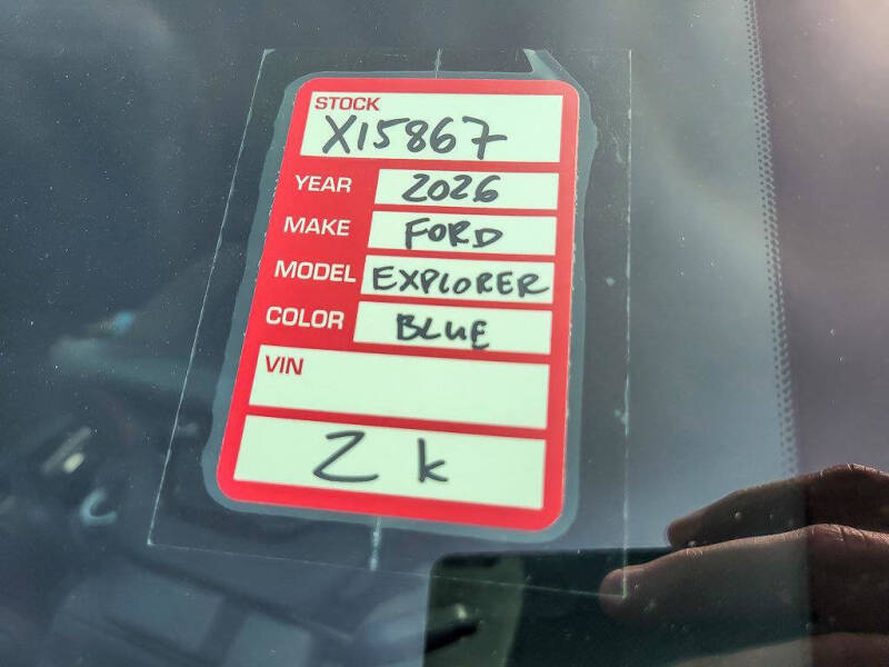 2026 Ford Explorer ST