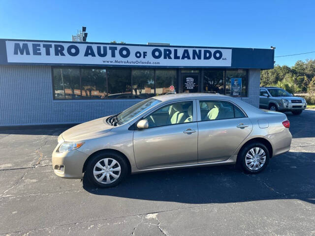 2010 Toyota Corolla for sale at Metro Auto Of Orlando in Wildwood, FL