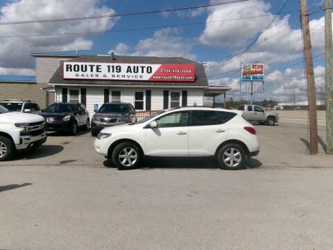 2009 Nissan Murano for sale at ROUTE 119 AUTO SALES & SVC in Homer City PA