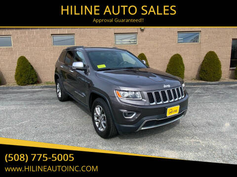 2014 Jeep Grand Cherokee for sale at HILINE AUTO SALES in Hyannis MA