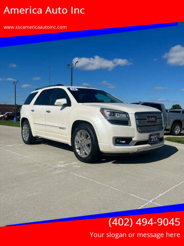 2014 GMC Acadia for sale at America Auto Inc in South Sioux City NE