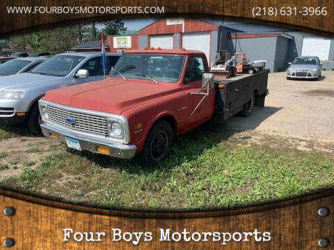 1972 Chevrolet C/K 3500 Series for sale at Four Boys Motorsports in Wadena MN
