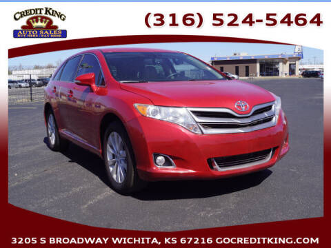 2013 Toyota Venza for sale at Credit King Auto Sales in Wichita KS