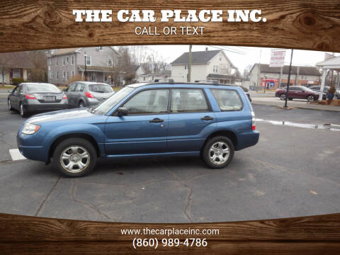 2007 Subaru Forester for sale at THE CAR PLACE INC. in Somersville CT