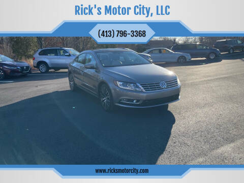 2014 Volkswagen CC for sale at Rick's Motor City, LLC in Springfield MA