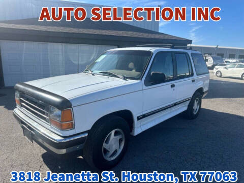 1993 Ford Explorer for sale at Auto Selection Inc. in Houston TX