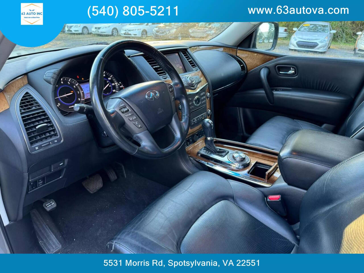 2013 INFINITI QX56 for sale at 63 Auto Inc in Spotsylvania, VA