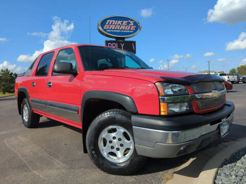 2004 Chevrolet Avalanche for sale at Monkey Motors in Faribault MN