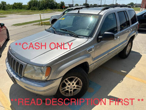 2000 Jeep Grand Cherokee for sale at Raj Motors Sales in Greenville TX