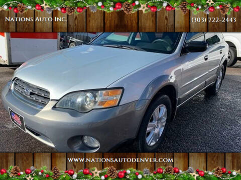 2005 Subaru Outback for sale at Nations Auto Inc. in Denver CO