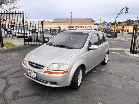 2008 Chevrolet Aveo for sale at Main Street Auto in Vallejo CA