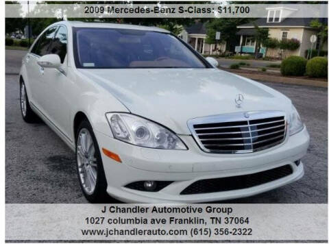 2009 Mercedes-Benz S-Class for sale at Franklin Motorcars in Franklin TN