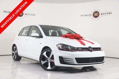2017 Volkswagen Golf GTI for sale at INDY'S UNLIMITED MOTORS - UNLIMITED MOTORS in Westfield IN
