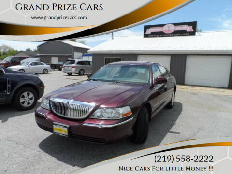 2007 Lincoln Town Car for sale at Grand Prize Cars in Cedar Lake IN