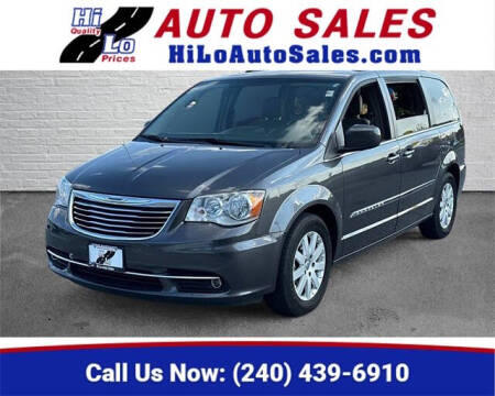 2016 Chrysler Town and Country for sale at Hi-Lo Auto Sales in Frederick MD