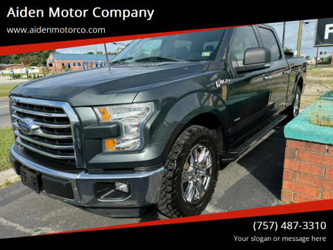 2015 Ford F-150 for sale at Aiden Motor Company in Portsmouth VA