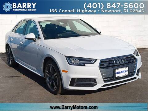 2017 Audi A4 for sale at BARRYS Auto Group Inc in Newport RI