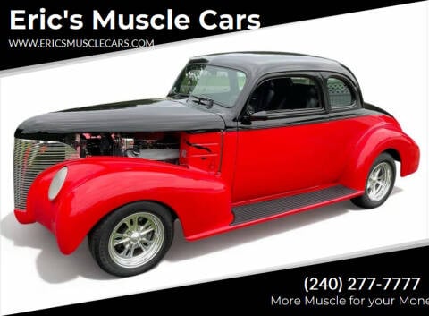 1939 Chevrolet Street Rod for sale at Eric's Muscle Cars in Clarksburg MD