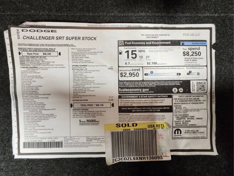 2022 Dodge Challenger