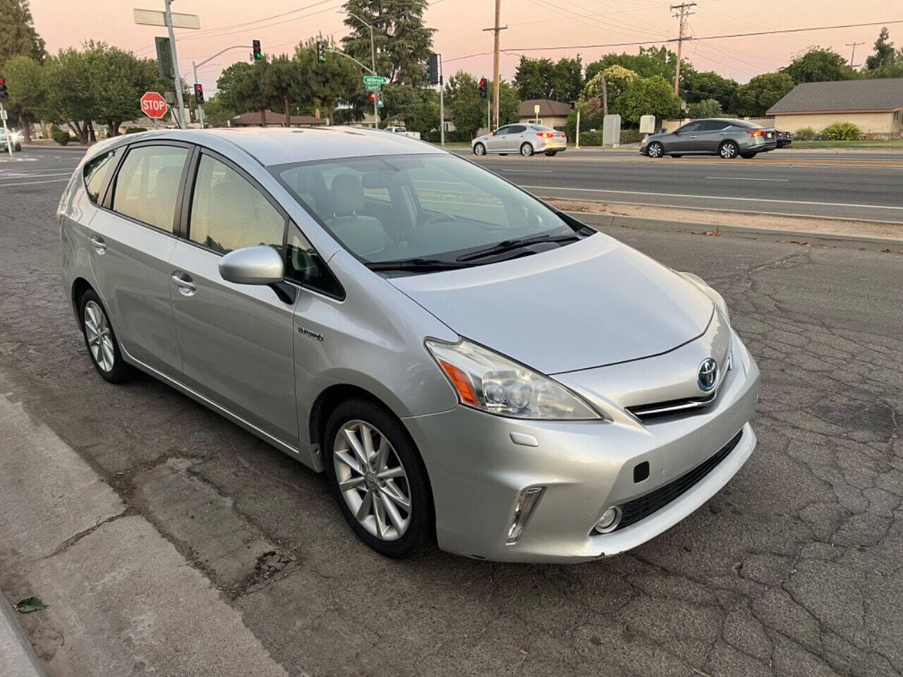 2012 Toyota Prius v for sale at AUTO 4 LESS in Fresno, CA