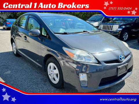 2011 Toyota Prius for sale at Central 1 Auto Brokers in Virginia Beach VA
