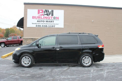 2014 Toyota Sienna for sale at Burlington Auto Mart in Burlington NC