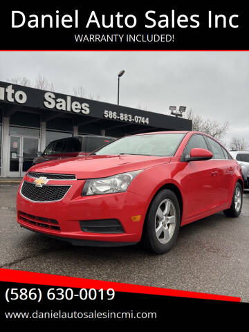 2014 Chevrolet Cruze for sale at Daniel Auto Sales Inc in Clinton Township MI