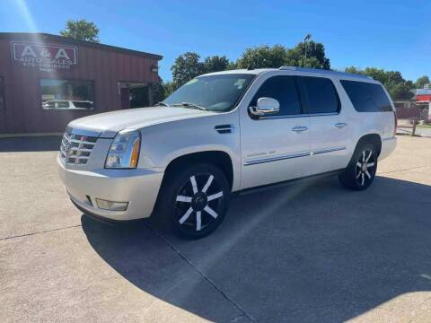 2007 Cadillac Escalade ESV for sale at A & A Auto Sales in Fayetteville AR