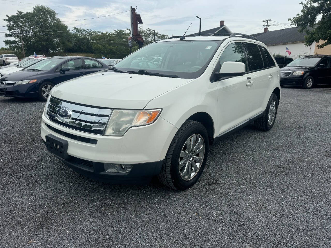 White 2010 Ford Edge SEL AWD SEL 4dr Crossover 1