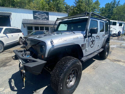 2008 Jeep Wrangler Unlimited for sale at Monroe Auto's, LLC in Parsons TN