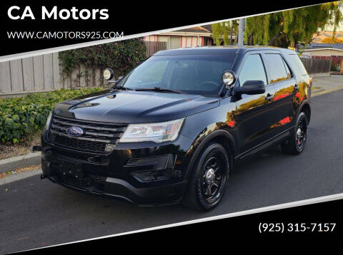 2017 Ford Explorer for sale at CA Motors in Livermore CA