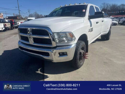 2018 RAM 3500 for sale at Carolina Direct Auto Sales in Mocksville NC