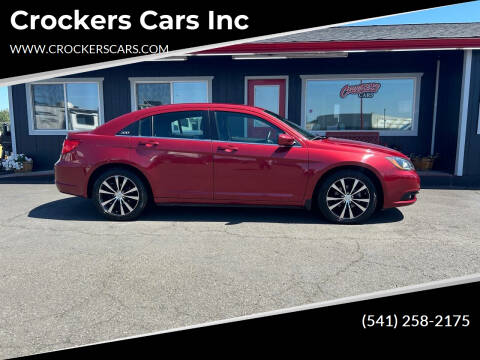 2013 Chrysler 200 for sale at Crockers Cars Inc in Lebanon OR