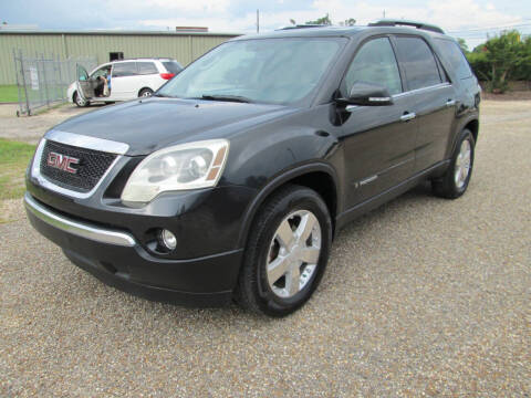 2008 GMC Acadia for sale at FAST LANE AUTO SALES in Montgomery AL