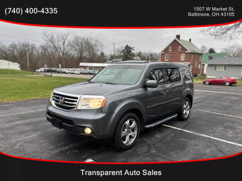 2013 Honda Pilot for sale at Transparent Auto Sales LLC in Baltimore OH